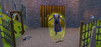Performing Magic Skillcape Emote in OSRS