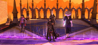Light Party ready for a dungeon (FFXIV)