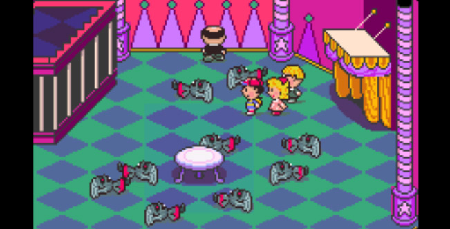 All Threed’s Zombies trapped with the Zombie Paper / Earthbound