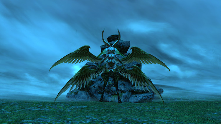 Trial Boss: Garuda (Extreme) screenshot / FFXIV
