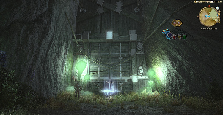 The Lost City of Amdapor (Hard) entrance screenshot / FFXIV