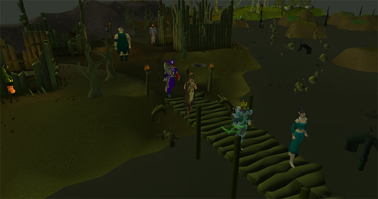 Players heading to fight Zulrah / OSRS
