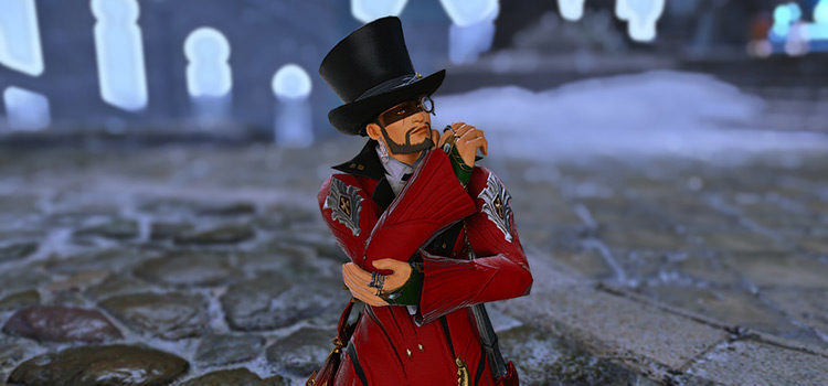 Red Mage in Shire Gear (FFXIV)