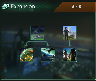 The Expansion tradition tree is all about ruling over a vast, populous empire / Stellaris