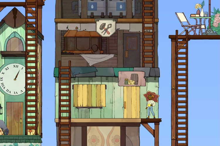 The cellar is a small building that you can easily fit in your ship / Spiritfarer