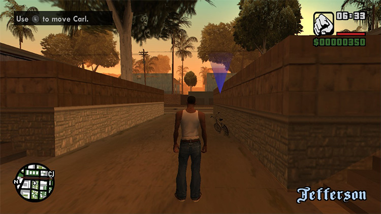 GInput / GTA: San Andreas Mod