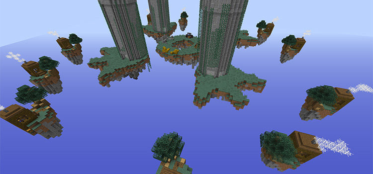 10 Best Floating Island Maps for Minecraft