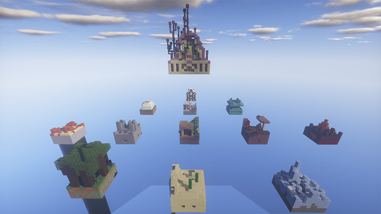 10 Best Floating Island Maps for Minecraft   FandomSpot - 99