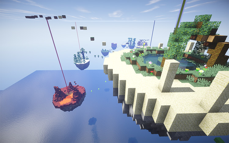 Parkour Paradise: Sky Islands / Minecraft Map