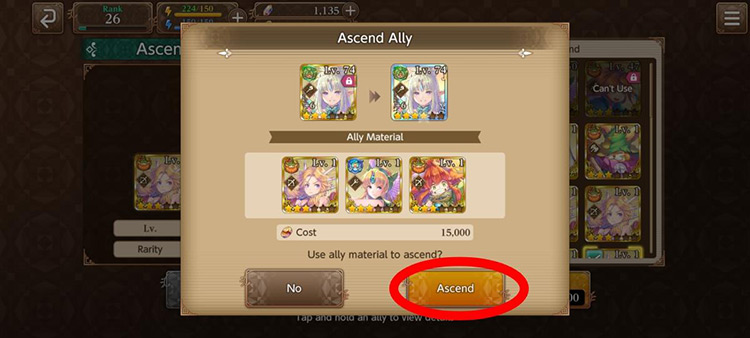 Ally Material and Lucre Cost Prompt / Echoes of Mana
