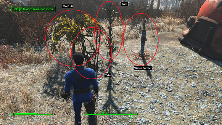 Farming all the items needed to craft adhesive / Fallout 4