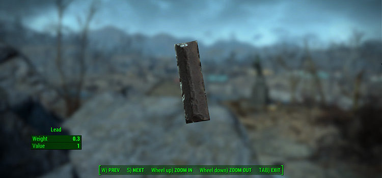 Lead Item in FO4