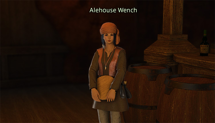 Alehouse Wench in Central Thanalan / FFXIV