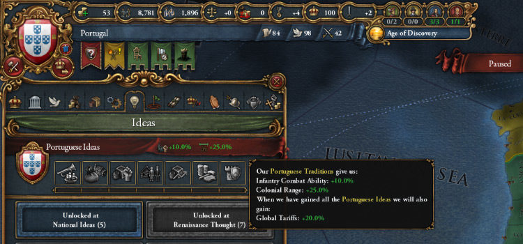 The Best Ideas for Portugal in EU4