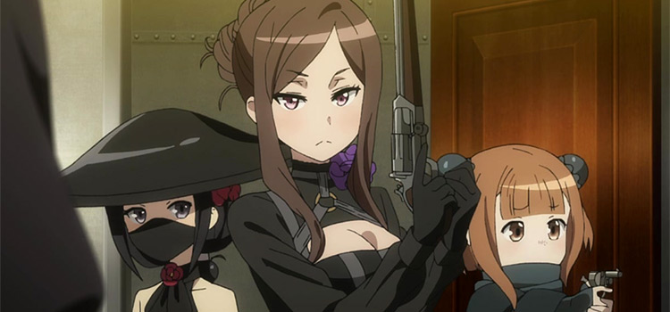 Chise, Dorothy, and Beatrice in Princess Principal