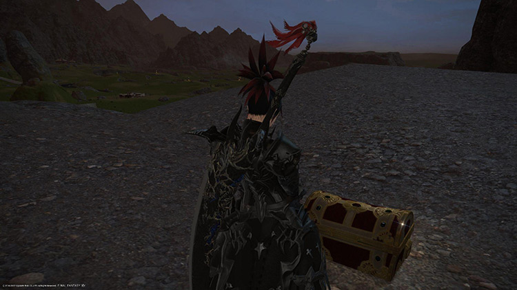 Unearthing treasure, in hopes of even more treasure / Final Fantasy XIV