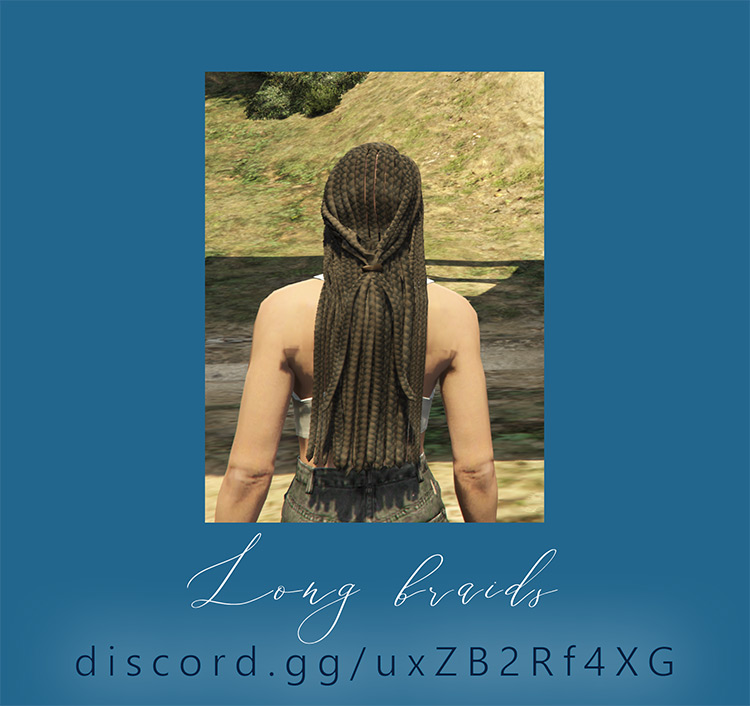 Long Dreads for MP Female / GTA V