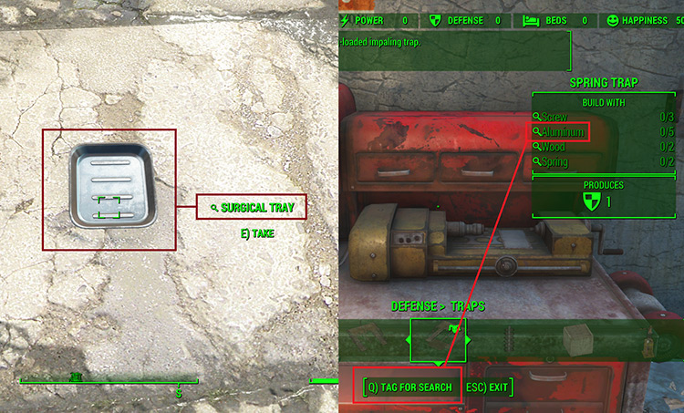 How tag for search works / Fallout 4
