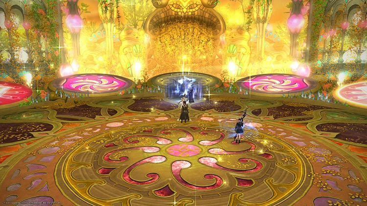 The final room of The Shifting Oubliettes offers the greatest possible rewards / FFXIV