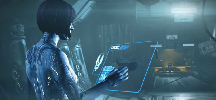 Cortana in Halo 4 (HD)