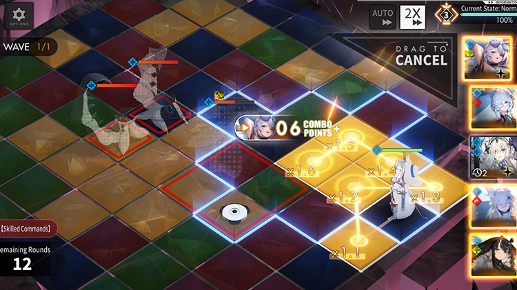 Captain’s will deal damage regardless of tile color / Alchemy Stars