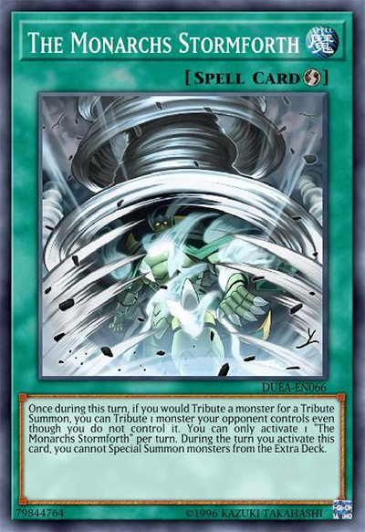 Stormforth of the Monarchs YGO Card