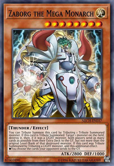 Zaborg the Mega Monarch YGO Card