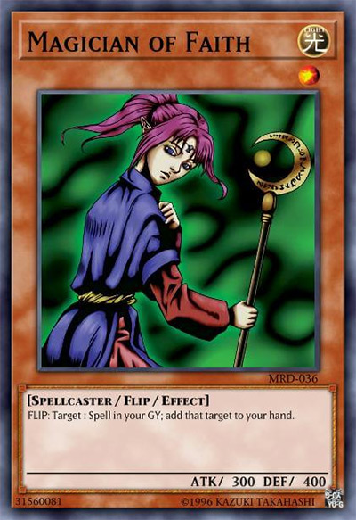 Magician of Faith YGO Card