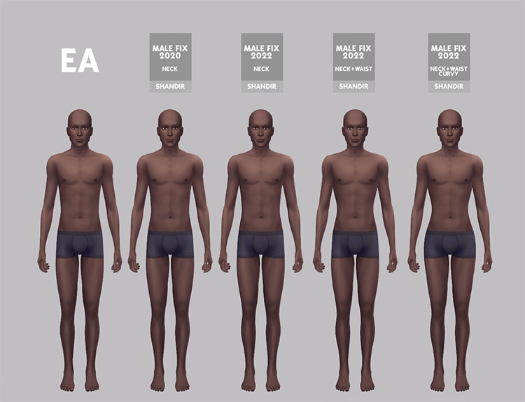 the sims 4 male body mods