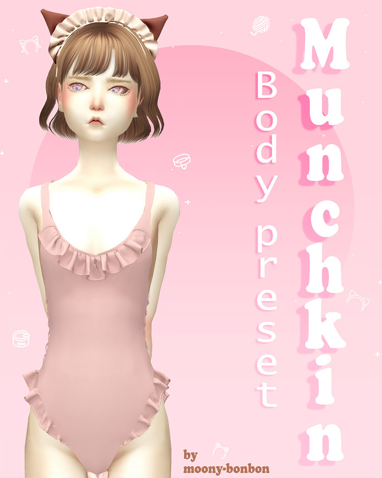 Munchkin Body Preset N3 / Sims 4