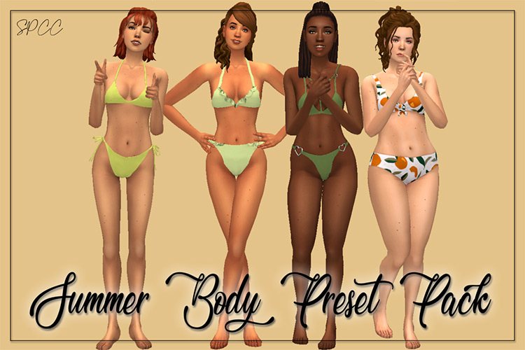 30 Best Custom Body Presets for The Sims 4   FandomSpot - 62