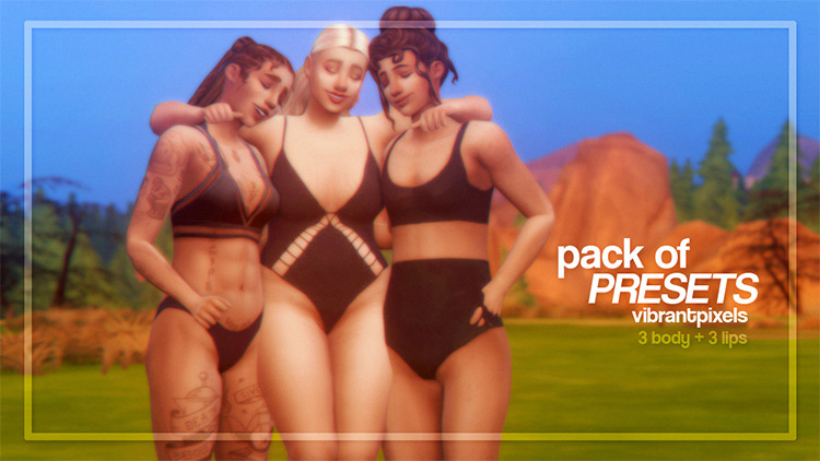 Pack of Presets / Sims 4