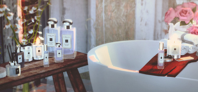 Jo Malone CC Set (Perfume) for The Sims 4