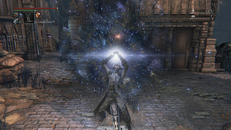 Casting A Call Beyond in Central Yharnam / Bloodborne