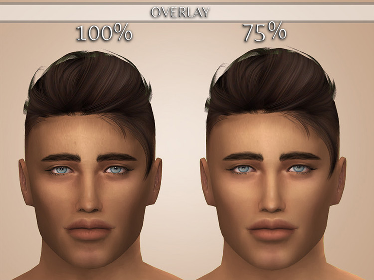 Crème Skin + Overlay Version by CrownSims / Sims 4 CC