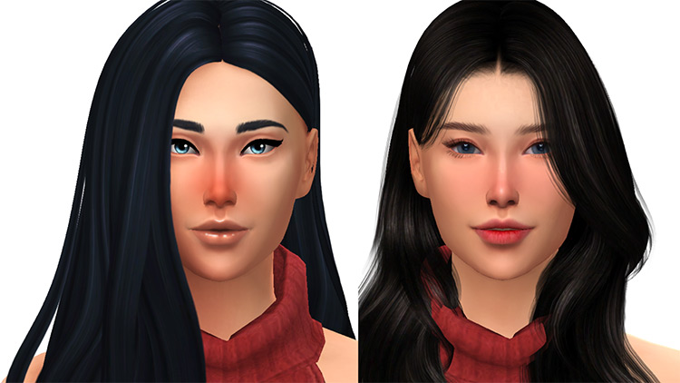 Tender Skin Overlay (Female) by Pralinesims / Sims 4 CC