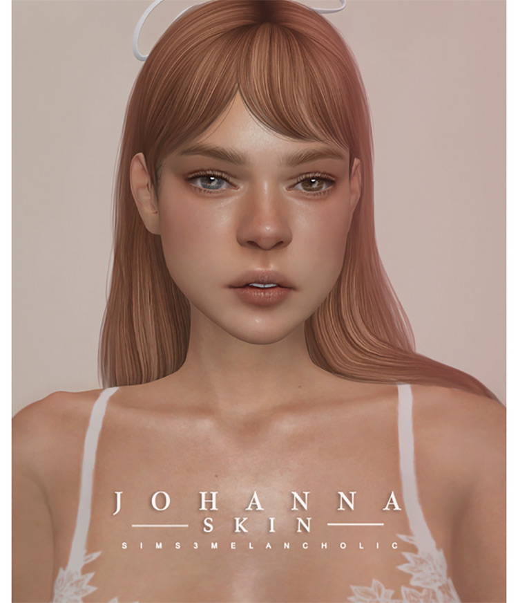Johanna Skin by sims3melancholic / TS4 CC