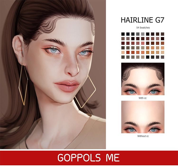 Hairline G7 by Goppols Me / TS4 CC