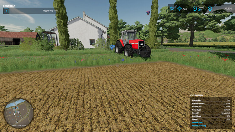 Additional Field Info / FS22 Mod