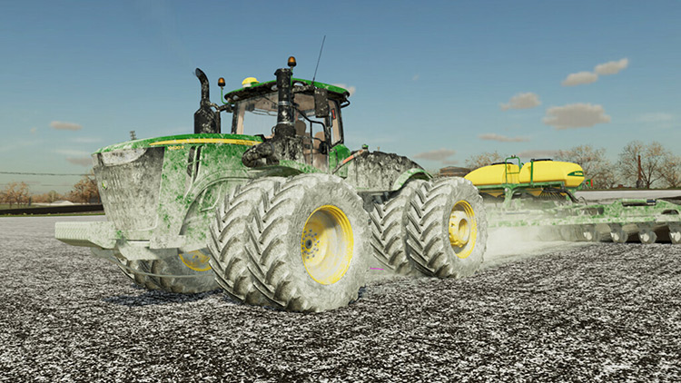 Real Dirt Color / FS22 Mod