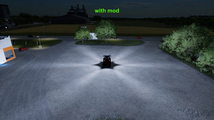 Increase Light Range / FS22 Mod