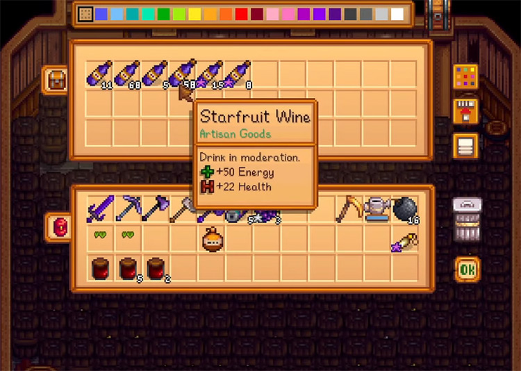 Starfruit Wine Stardew Valley screenshot