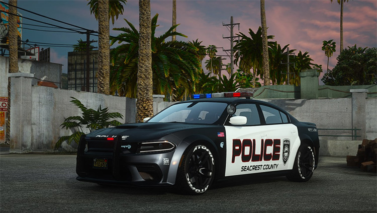 Dodge Charger SRT Hellcat 2020 Police Car / GTA 5 Mod