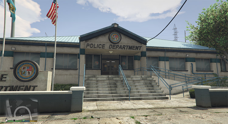 All Police Stations Open / GTA 5 Mod