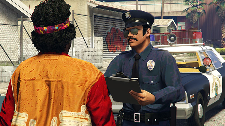 LAPD Officer from the 1970s / GTA 5 Mod