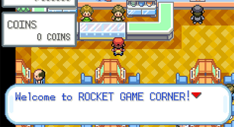 Buying Coins from the Rocket Game Corner / Pokémon FRLG