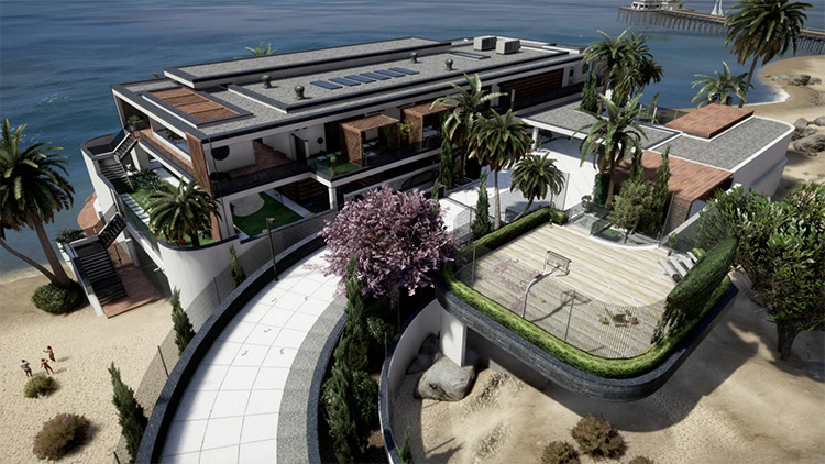 01 Malibu Mansion Mod Gta5 