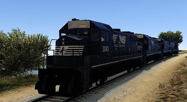 Norfolk Southern Freight Train / GTA 5 Mod