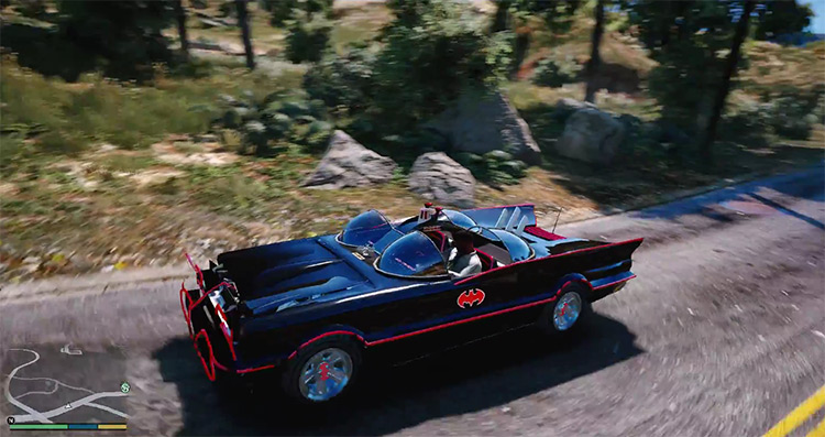 1966 Batmobile / GTA V Mod