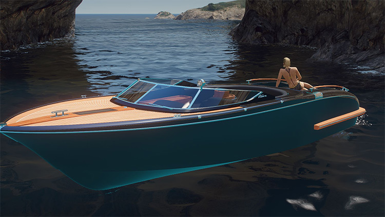 Riva Aquariva Super / GTA 5 Mod